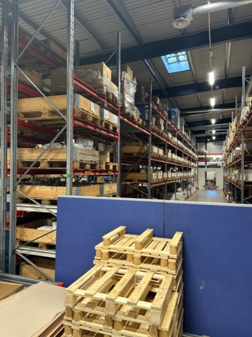 1344179-3 Pallställ / Stallage från Brännehylte 9 sektioner à ca 25 meter