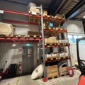 1344179-51 Pallställ / Stallage från Brännehylte 9 sektioner à ca 25 meter