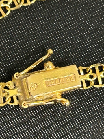 1367763-4 Guldhalsband 18K ca 13gram 47cm