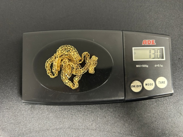 1367763-5 Guldhalsband 18K ca 13gram 47cm