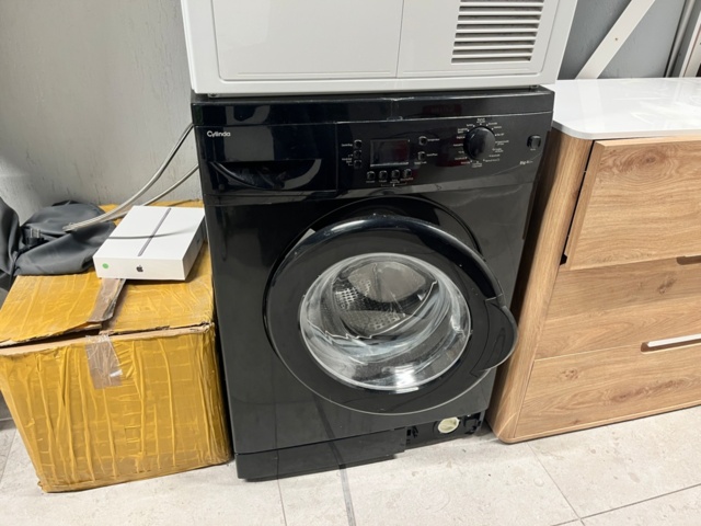 1423924-3 Tvättpelare Cylinda tvättmaskin Bosch Torkrummlare