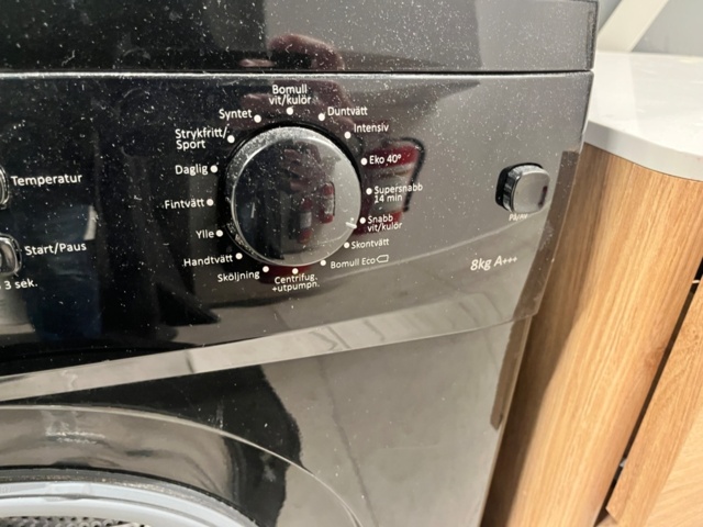 1423924-5 Tvättpelare Cylinda tvättmaskin Bosch Torkrummlare