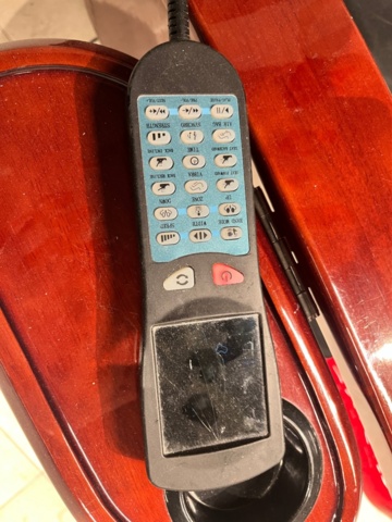 1423921-9 Massage/behandlingsfåtölj TNBL med fotbad