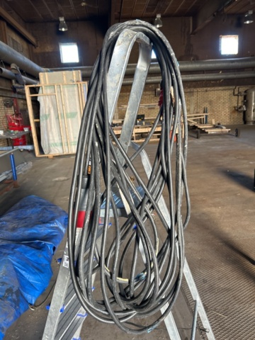 1378301-2 Ladder, construction center and cabling