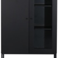 1434519-6 Edge skåp i svart högtryckslaminat (HPL)