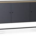 1434520-2 Edge sideboard - Grå högtryckslaminat (HPL)