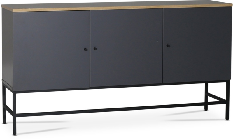 1434520-2 Edge sideboard - Grå högtryckslaminat (HPL)