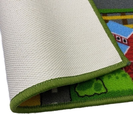 1434538-6 Barnmatta trafikmatta 4 tuftad - 133x175 cm