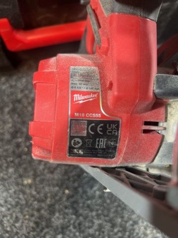 1431253-3 Cirkelsåg - Milwaukee M18 CCS55