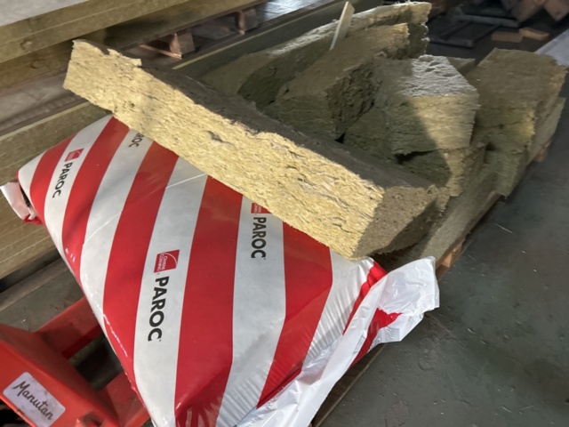 1267742-6 Isolering 14 st västkustskivor samt övrigt material