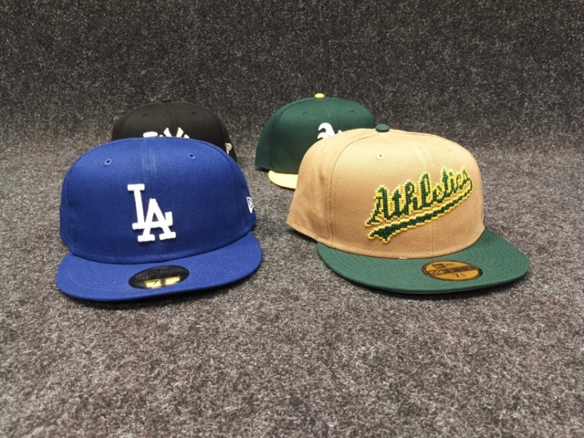 1433354-2 4 st Kepsar New Era, strl 7 7/8 (62,5 cm)