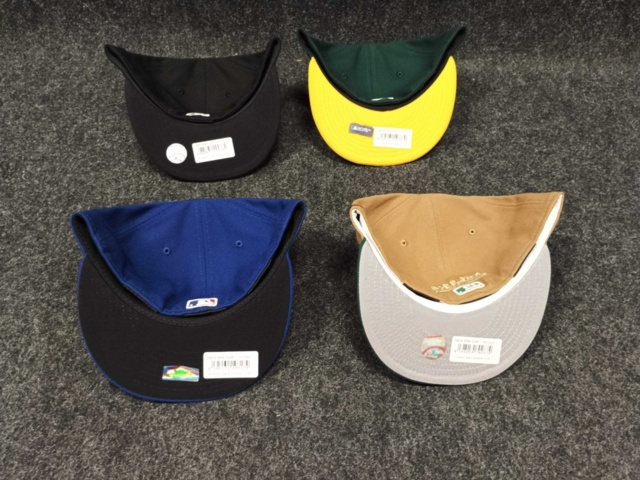 1433354-4 4 st Kepsar New Era, strl 7 7/8 (62,5 cm)