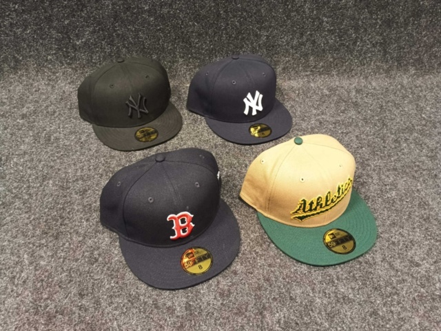 1433355-1 4 st Kepsar New Era, strl 8 (63,5 cm)