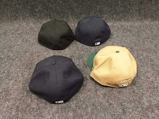 1433355-6 4 st Kepsar New Era, strl 8 (63,5 cm)