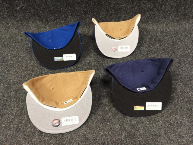 1433357-4 4 st Kepsar New Era, strl 7 5/8 (60,6 cm)