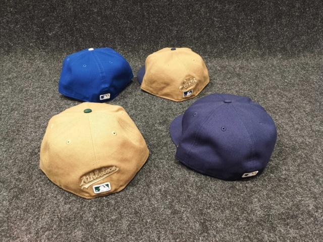 1433357-5 4 st Kepsar New Era, strl 7 5/8 (60,6 cm)