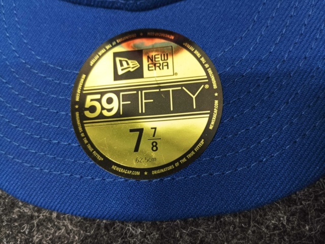 1433359-6 4 st Kepsar New Era, strl 7 7/8 (62,5 cm)