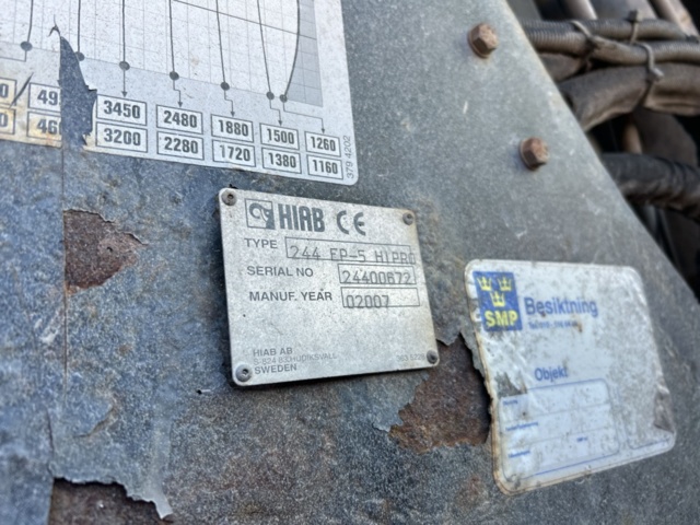 1267757-19 Kranbil Scania R500 6x2 automat 2013 HIAB EP-5 HIPRO #UPPDATERAD#