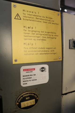 1416639-9 Svarv Gildemeister NEF Plus 710