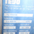 1416640-10 Karuselltvätt Teijo TL 1150 SE. 2001