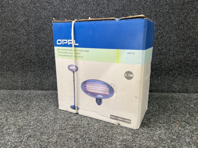1432988-2 Terassvärmare på stativ Opal AMI725 2000W