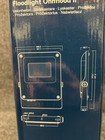 1432994-6 Strålkastare/Floodlight Onnline Onnflood II 150W