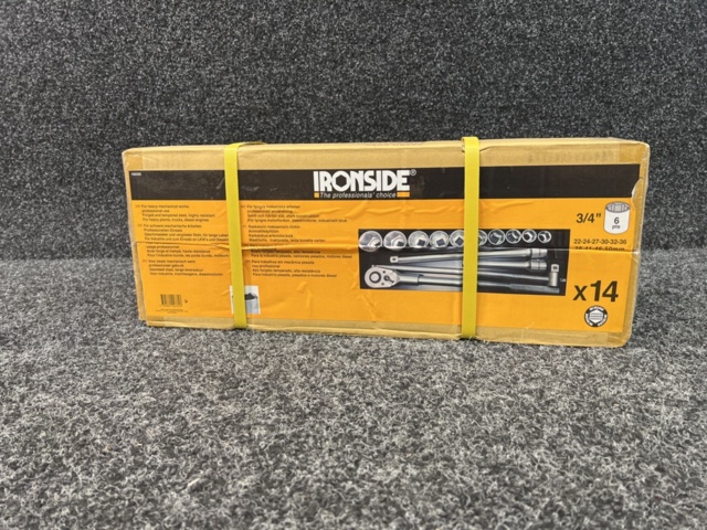 1433035-2 Hylssats Ironside 14-delar 3/4" 22-50 mm