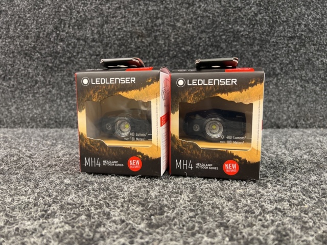 1433910-2 2 st Pannlampor Ledlenser MH4