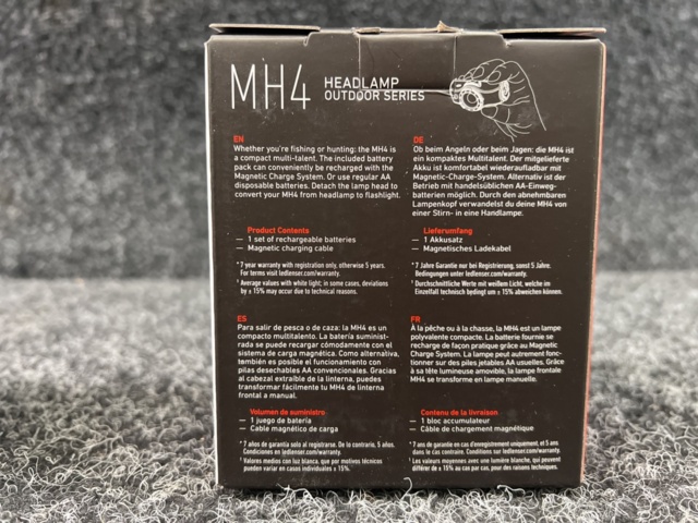 1433910-6 2 st Pannlampor Ledlenser MH4