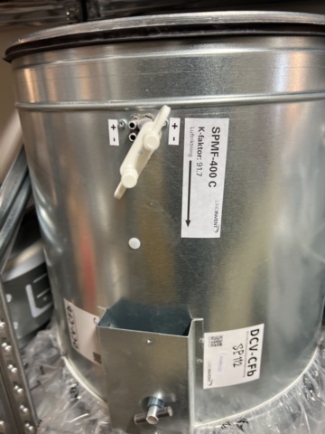 1420199-4 Lager med ventilationsdetaljer - filter, rör, flödeskomponenter m.m.