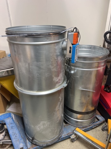 1420199-23 Lager med ventilationsdetaljer - filter, rör, flödeskomponenter m.m.