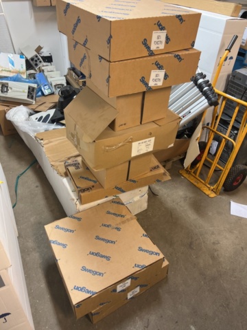 1420199-32 Lager med ventilationsdetaljer - filter, rör, flödeskomponenter m.m.