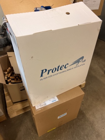 1420199-39 Lager med ventilationsdetaljer - filter, rör, flödeskomponenter m.m.