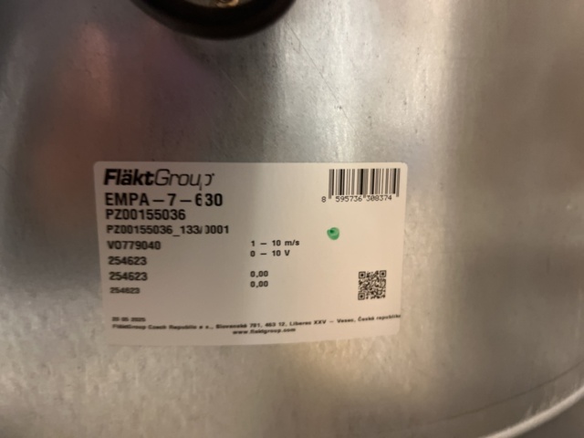 1420199-50 Lager med ventilationsdetaljer - filter, rör, flödeskomponenter m.m.