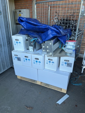 1420199-65 Lager med ventilationsdetaljer - filter, rör, flödeskomponenter m.m.