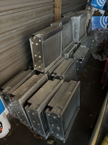 1420199-76 Lager med ventilationsdetaljer - filter, rör, flödeskomponenter m.m.