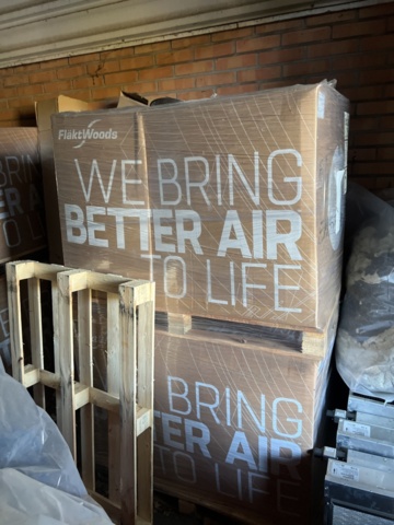 1420199-80 Lager med ventilationsdetaljer - filter, rör, flödeskomponenter m.m.