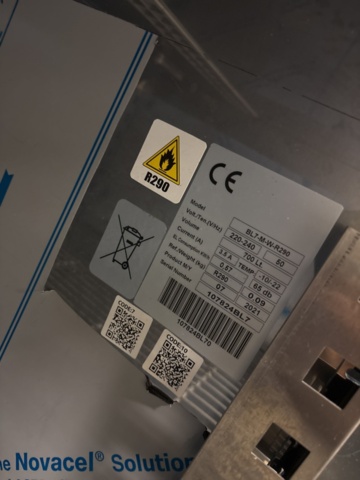 1387033-8 Bagerikyl - Asklunds Industri BL7-M-W-R290, -2021