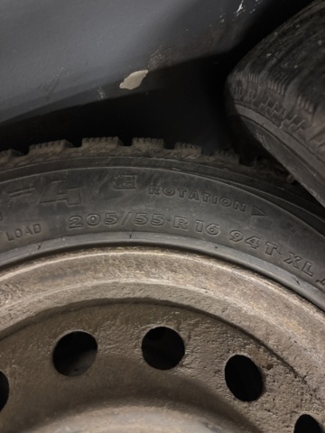 1420974-5 Vinterdäck 4 st med fälgar - Nokian Nordman 4, 205/55 R16 94T XL