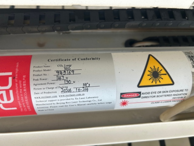 1349720-12 Laser engraving and cutting machine with accessories, Bodor BCL-1325B, 2016