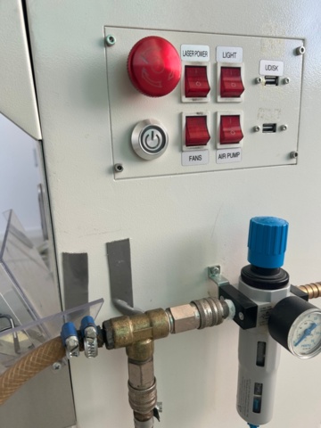 1349720-7 Laser engraving and cutting machine with accessories, Bodor BCL-1325B, 2016