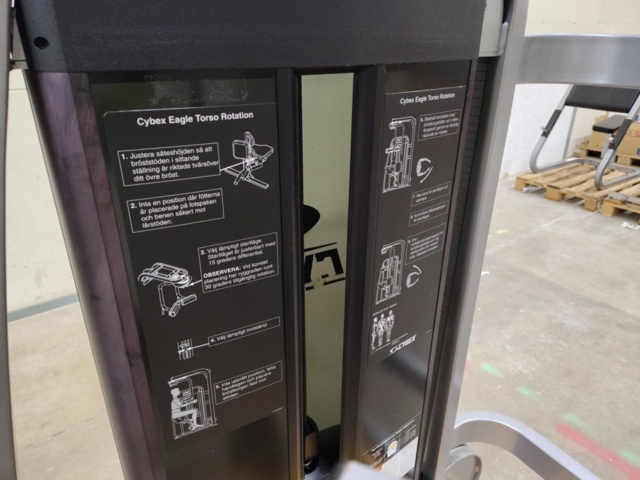 1436594-6 Rotation machine – Cybex Eagle Torso Rotation