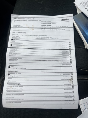 1351333-36 Volkswagen Crafter 35 2.0 TDI Manuell, 177hk, -2017