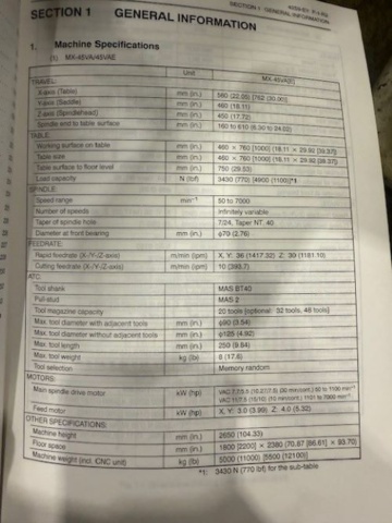 1296556-24 Flerop OKUMA MX-45 VAE
