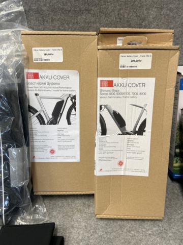 1388360-4 Cykelskydd, batteriskydd, hand värmare, vattenflaskor