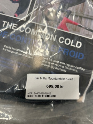 1388360-7 Cykelskydd, batteriskydd, hand värmare, vattenflaskor