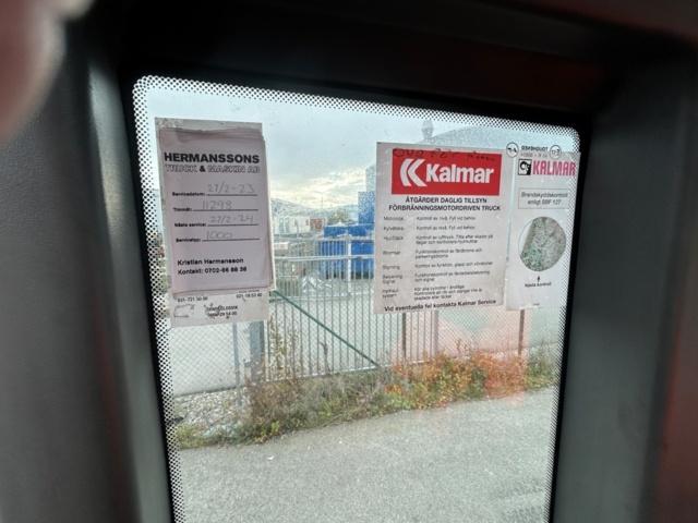 1411378-32 Terminaltraktor Kalmar 618i, årsmodell 2016