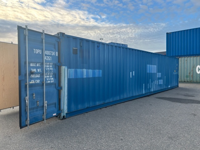 1411382-3 Container 40 fot – isolerad med el och avfuktare
