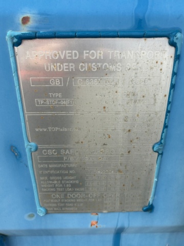 1411382-14 Container 40 fot – isolerad med el och avfuktare