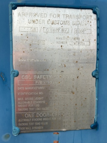 1411382-15 Container 40 fot – isolerad med el och avfuktare